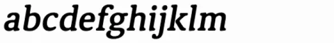 Classic XtraRound Demi Italic