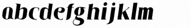 Claudia Fiesta Black Italic