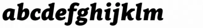 Clavo Black Italic