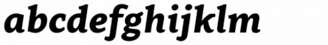Clavo ExtraBold Italic