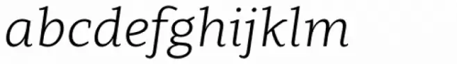 Clavo Light Italic