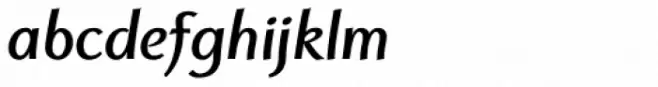 Clear Prairie Dawn SemiBold Italic