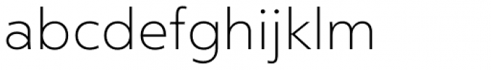 Clear Sans ExtraThin