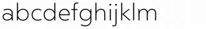 Clear Sans ExtraThin