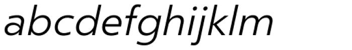 Clear Sans Light Italic
