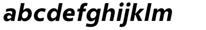 Clear Sans Screen Black Italic
