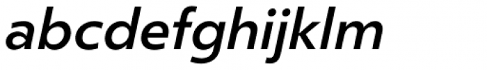 Clear Sans SemiBold Italic