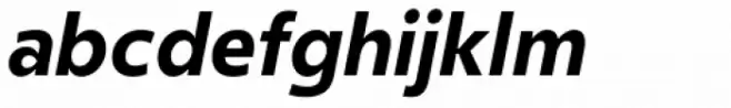 Clear Sans Text Black Italic