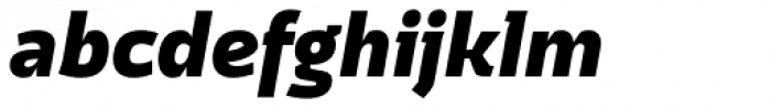 Cline Sans Black Italic