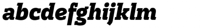 Cline Slab Black Italic