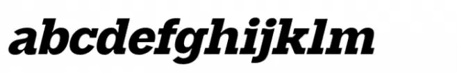 Clinto Slab Bold Italic