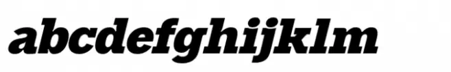 Clinto Slab Extra Bold Italic