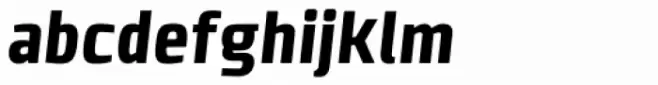 Clio Condensed Black Oblique