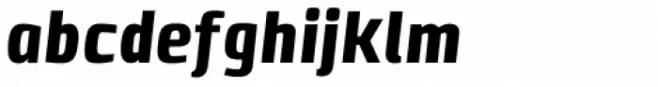 Clio Condensed UltraBlack Italic