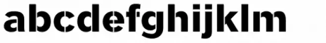 Clobber Grotesk Stencil Bold