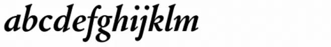 Clois Old Style B EF Bold Italic
