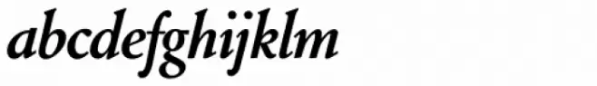 Cloister Old Style SH Bold Italic