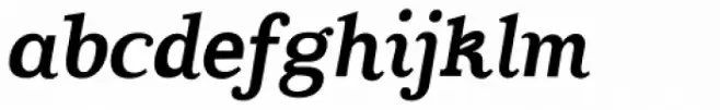 Coats Bold Italic
