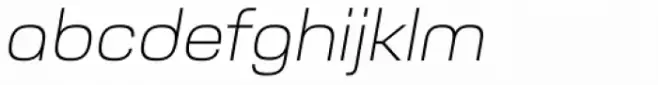 Cobe Ultra Light Italic