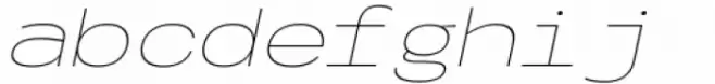 Codo Mono Italic Thin