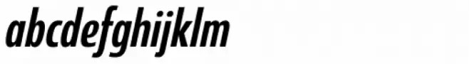 Coegit Condensed Medium Italic