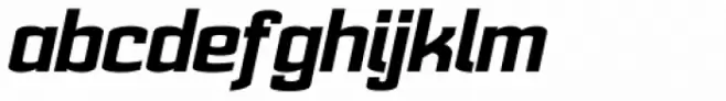 Cohort Black Italic
