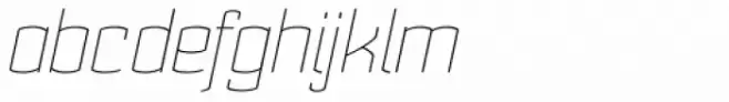Cohort Thin Italic