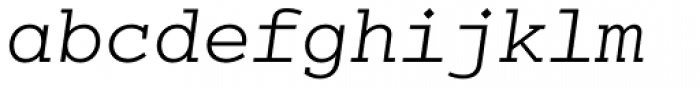 Colon Mono Light Italic