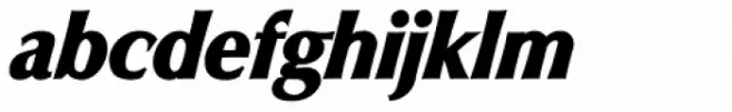 Columbia Serial Heavy Italic