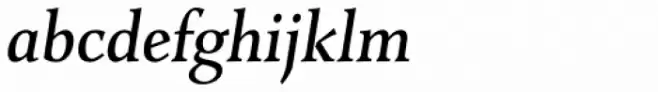 Combi Serif Medium Oblique