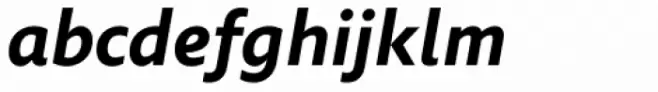 Comenia Sans Bold Italic