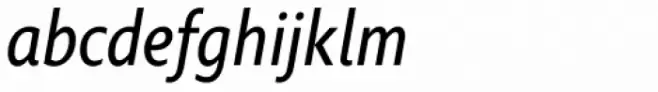 Comenia Sans Cond Italic