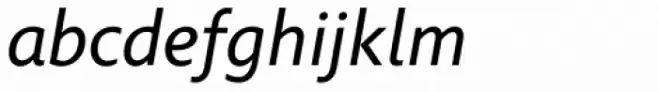 Comenia Sans Italic