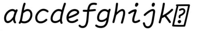 Comic Code Demo Italic