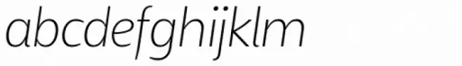 Concasse Thin Italic