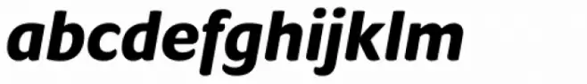 Condell Bio Bold Italic