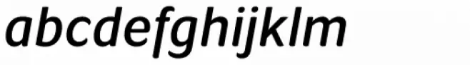 Condell Bio Semi Bold Italic