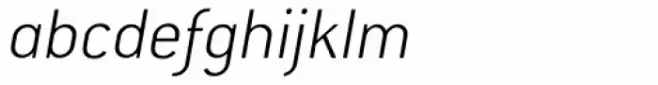 Conduit ExtraLight Italic