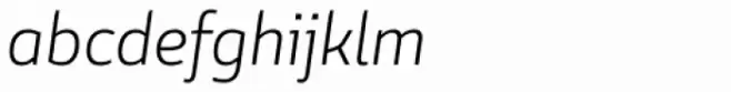 Conflict Light Italic