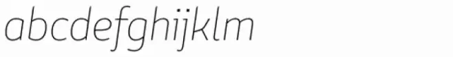Conflict Thin Italic