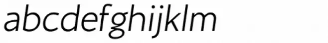 Conqueror Sans UltraLight Italic
