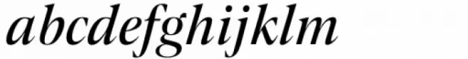 Contane Text Medium Italic