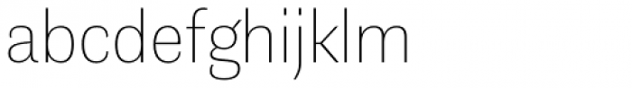 Contemporary Sans Thin