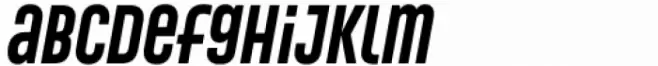 Conthey Extra Bold Nar 2 Italic
