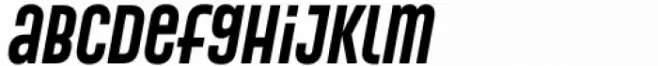 Conthey Extra Bold Nar 3 Italic