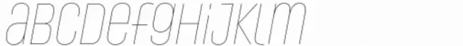 Conthey Hairline Con 1 Italic