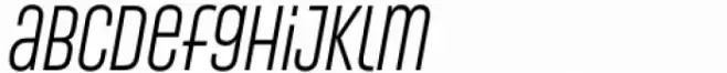 Conthey Regular Nar 2 Italic