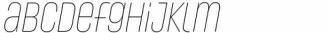 Conthey Thin Con 1 Italic