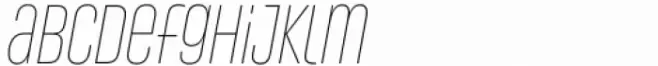 Conthey Thin Nar 1 Italic