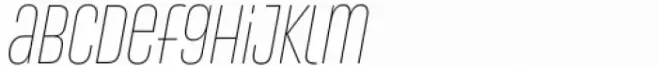 Conthey Thin Nar 2 Italic